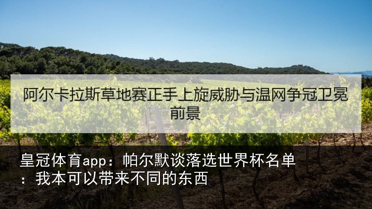 皇冠体育app:帕尔默谈落选世界杯名单:我本可以带来不同的东西