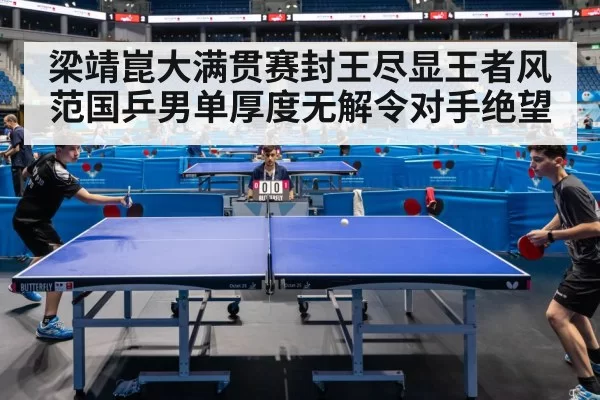 table tennis match action
